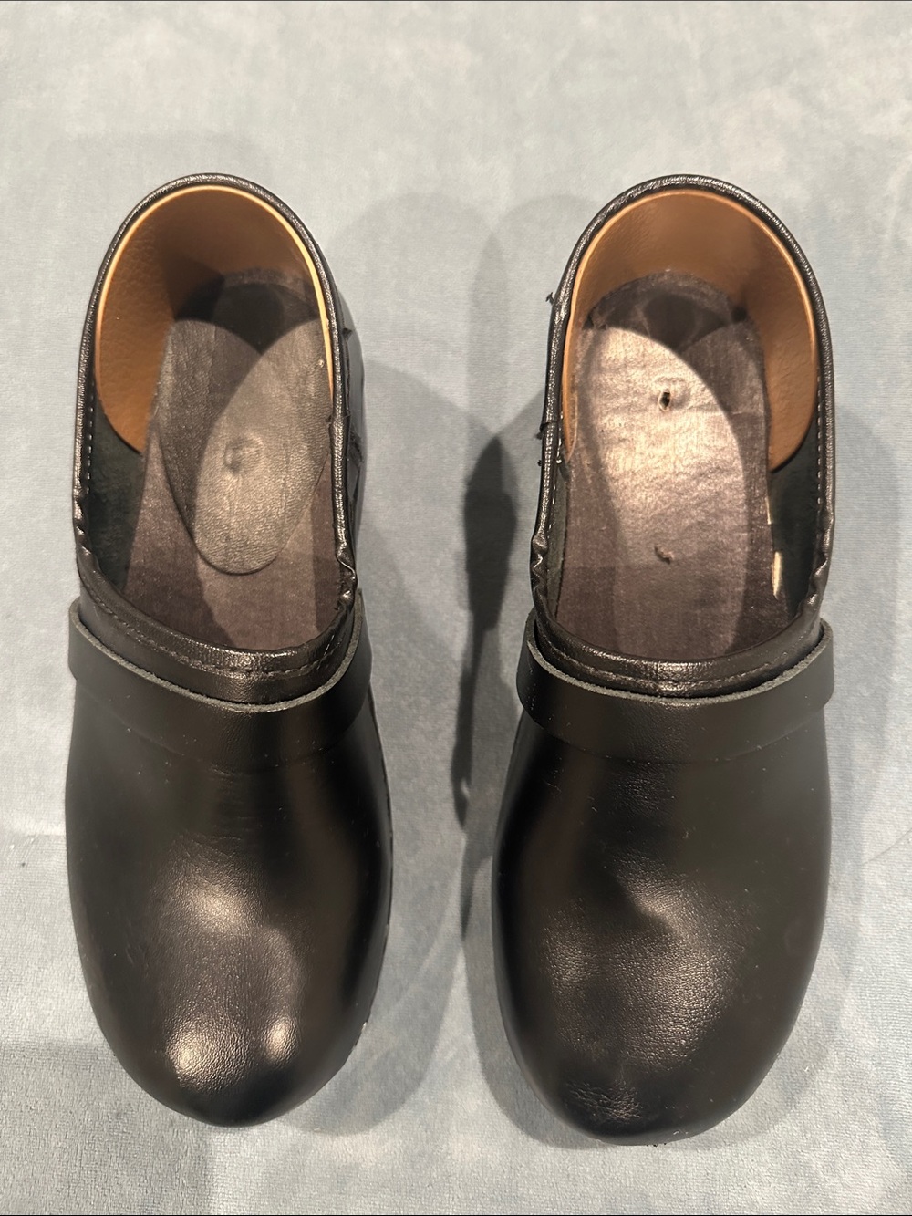 Sven Women’s Black Mule Slip-On Clog - Comfortable Everyday Shoe